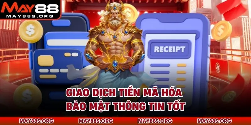 Giao dịch tiền mã hóa bảo mật thông tin tốt